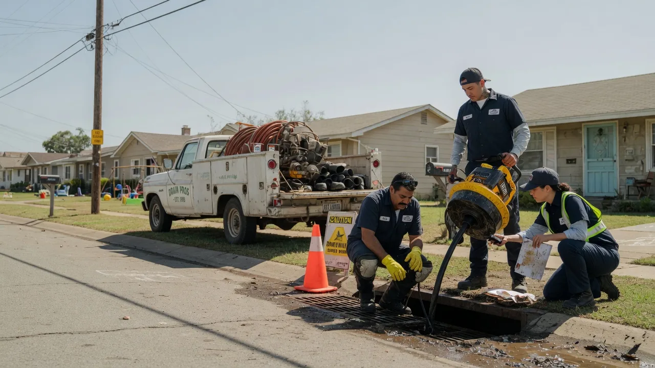 Drain Cleaning in Meadow, TX near me